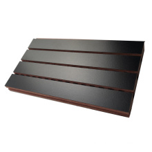 High glossy Melamine slotted mdf Board with new colors